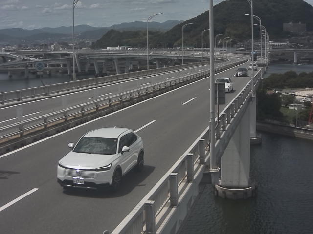 橋梁中央部 仁保方面 ↗ 橋梁中央部 仁保方面 ↗