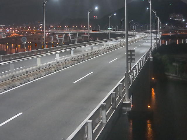 橋梁中央部 仁保方面 ↗ 橋梁中央部 仁保方面 ↗