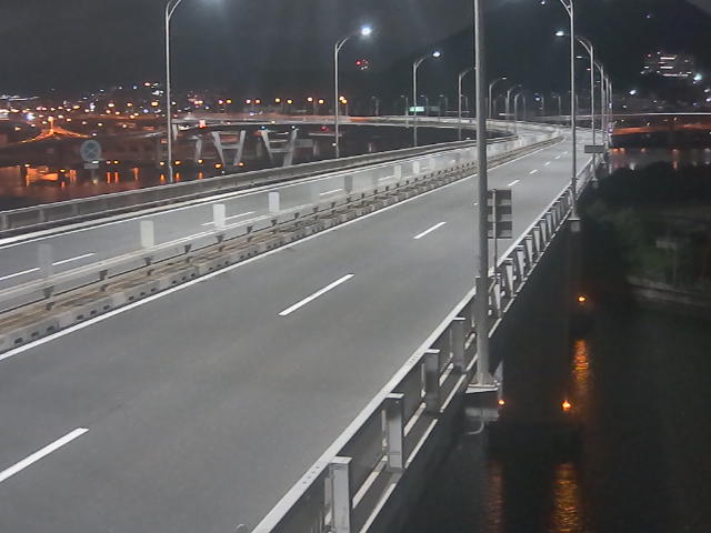 橋梁中央部 仁保方面 ↗ 橋梁中央部 仁保方面 ↗