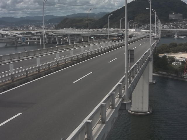 橋梁中央部 仁保方面 ↗ 橋梁中央部 仁保方面 ↗
