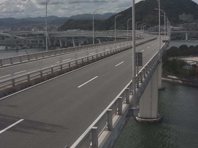 橋梁中央部 仁保方面 ↗ 橋梁中央部 仁保方面 ↗