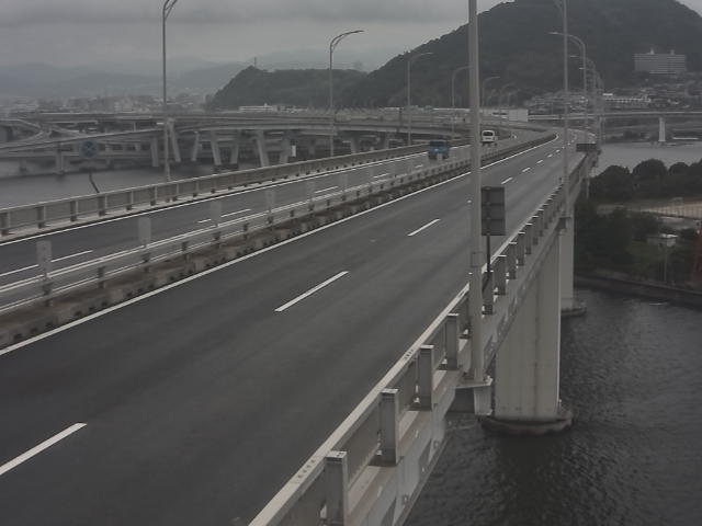 橋梁中央部 仁保方面 ↗ 橋梁中央部 仁保方面 ↗