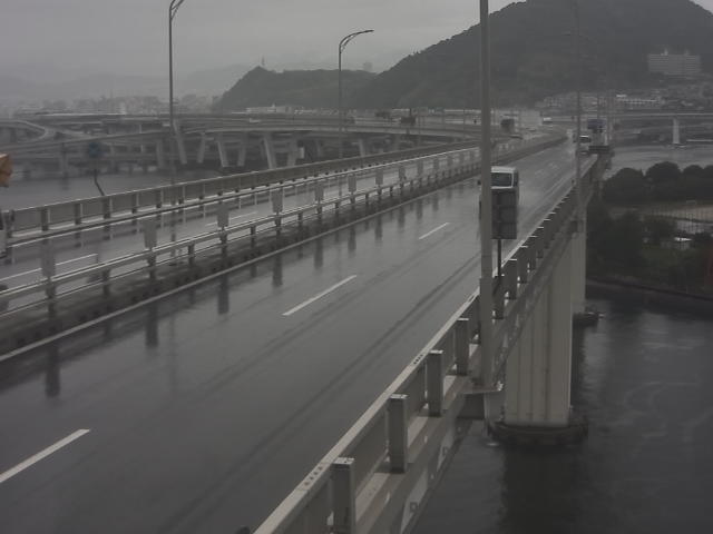 橋梁中央部 仁保方面 ↗ 橋梁中央部 仁保方面 ↗