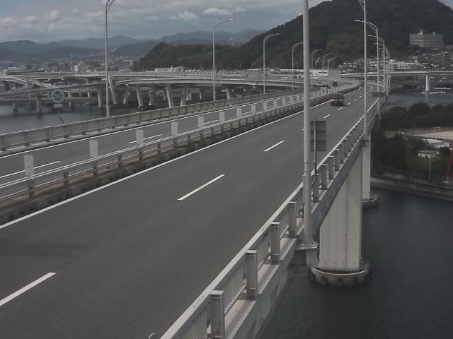 橋梁中央部 仁保方面 ↗ 橋梁中央部 仁保方面 ↗