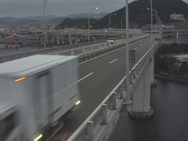 橋梁中央部 仁保方面 ↗ 橋梁中央部 仁保方面 ↗