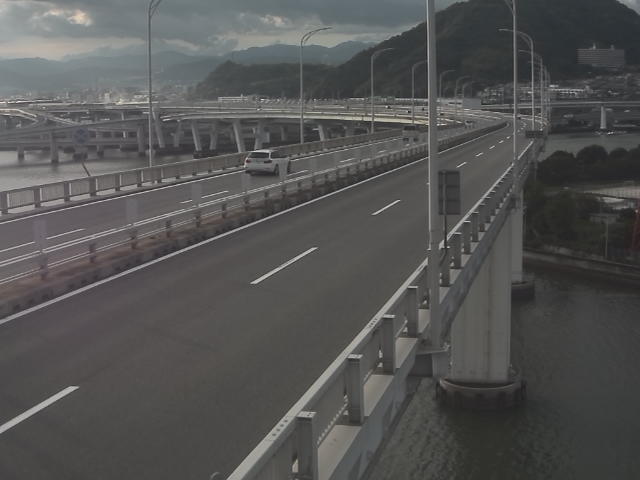 橋梁中央部 仁保方面 ↗ 橋梁中央部 仁保方面 ↗