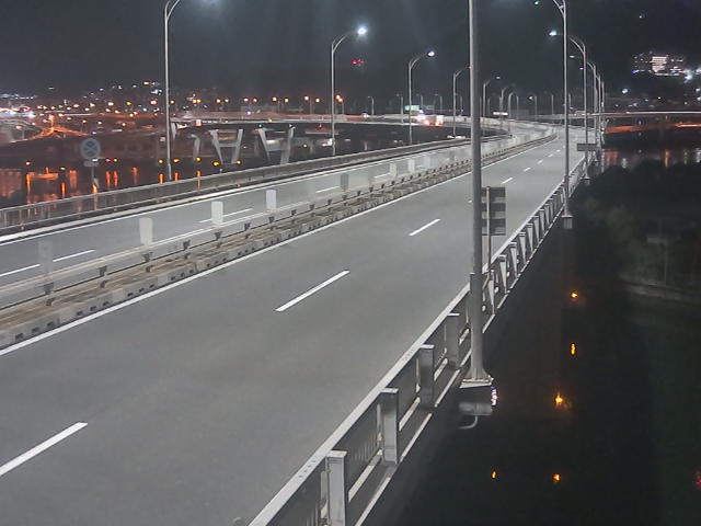 橋梁中央部 仁保方面 ↗ 橋梁中央部 仁保方面 ↗