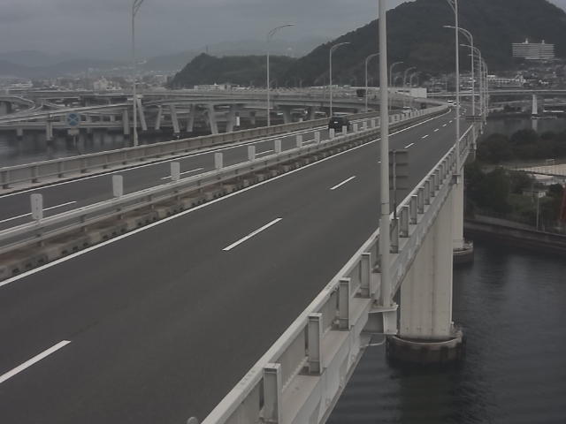 橋梁中央部 仁保方面 ↗ 橋梁中央部 仁保方面 ↗