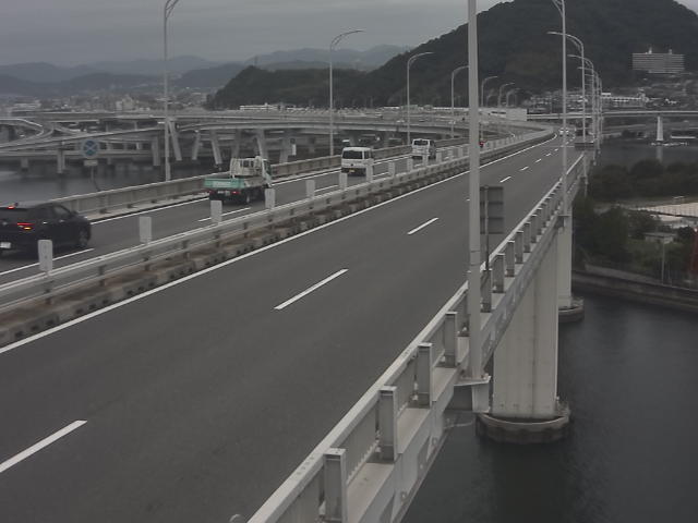橋梁中央部 仁保方面 ↗ 橋梁中央部 仁保方面 ↗
