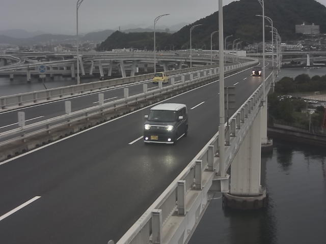 橋梁中央部 仁保方面 ↗ 橋梁中央部 仁保方面 ↗