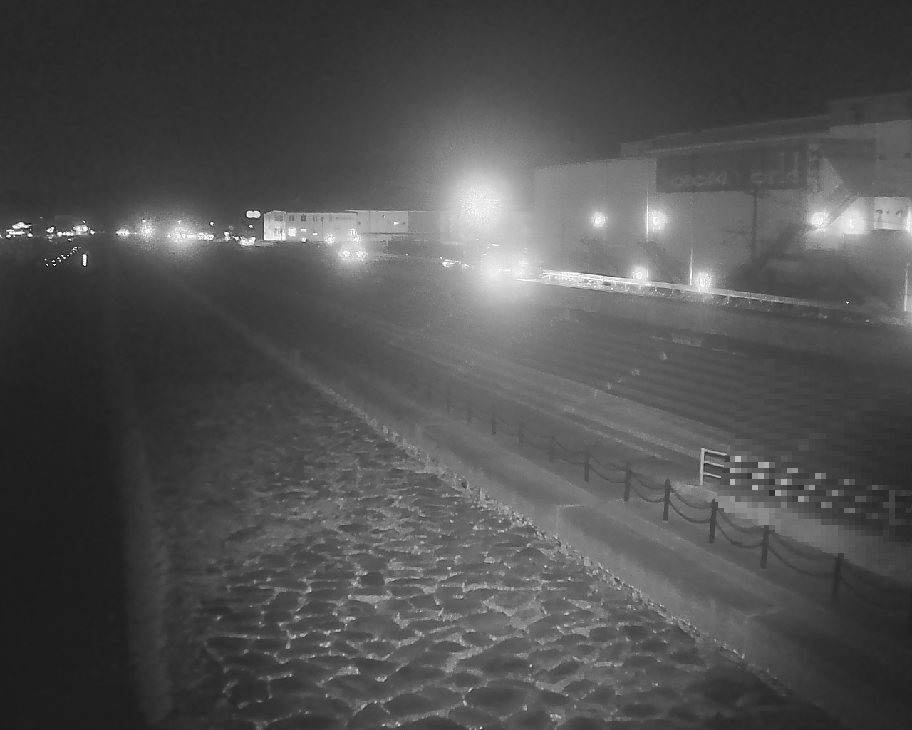 一文字防潮堤 ボートパーク方面 ↖ 一文字防潮堤 ボートパーク方面 ↖