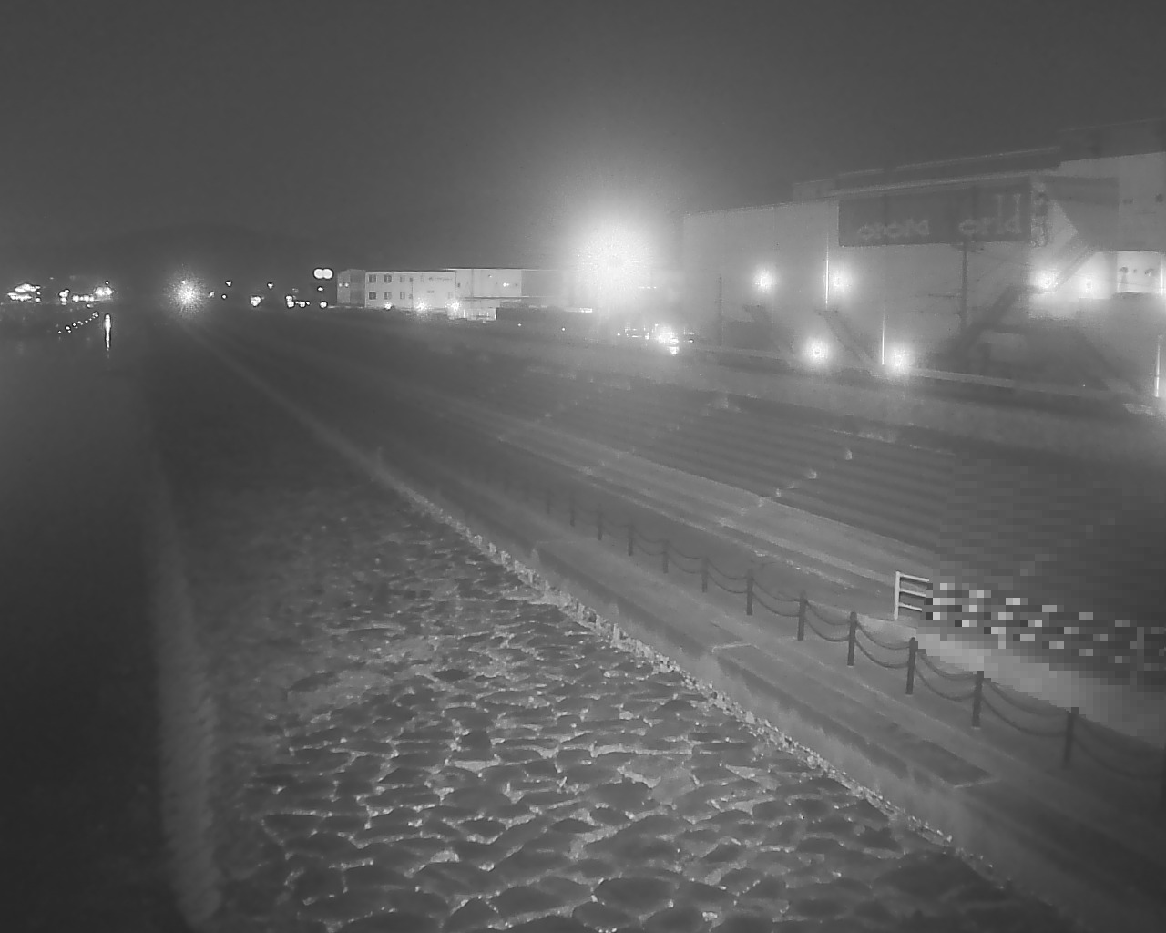 一文字防潮堤 ボートパーク方面 ↖ 一文字防潮堤 ボートパーク方面 ↖